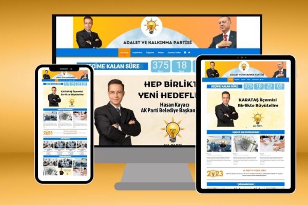 AK Parti Aday Tanıtım Sitesi