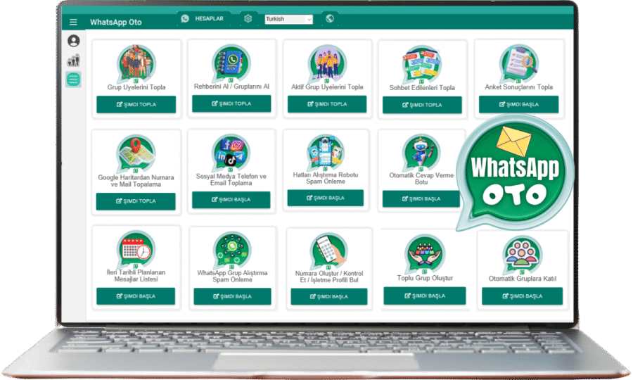 WhatsApp Toplu Mesaj Gönderme Programı