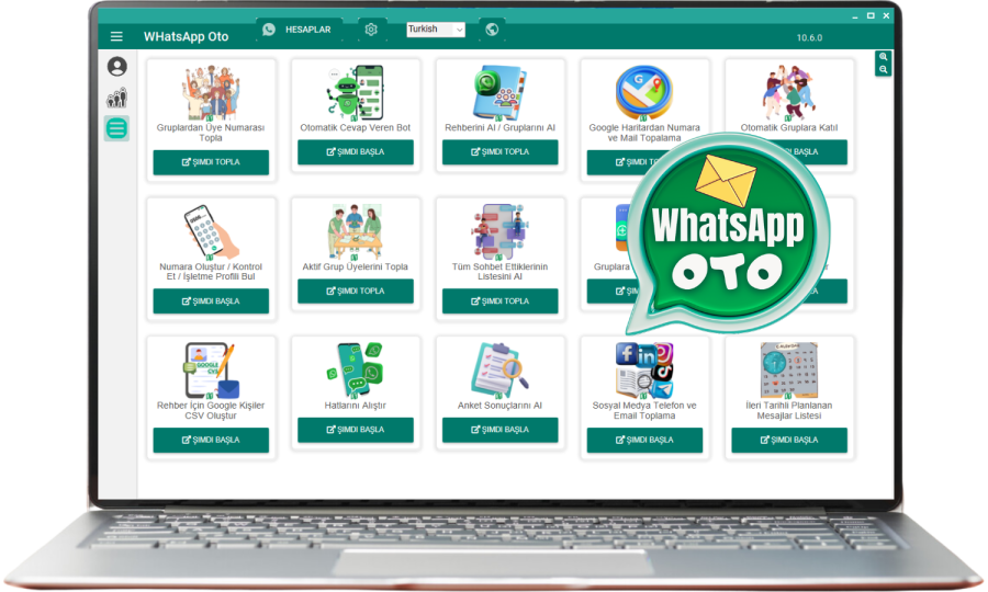 WhatsApp Toplu Mesaj Gönderme Programı