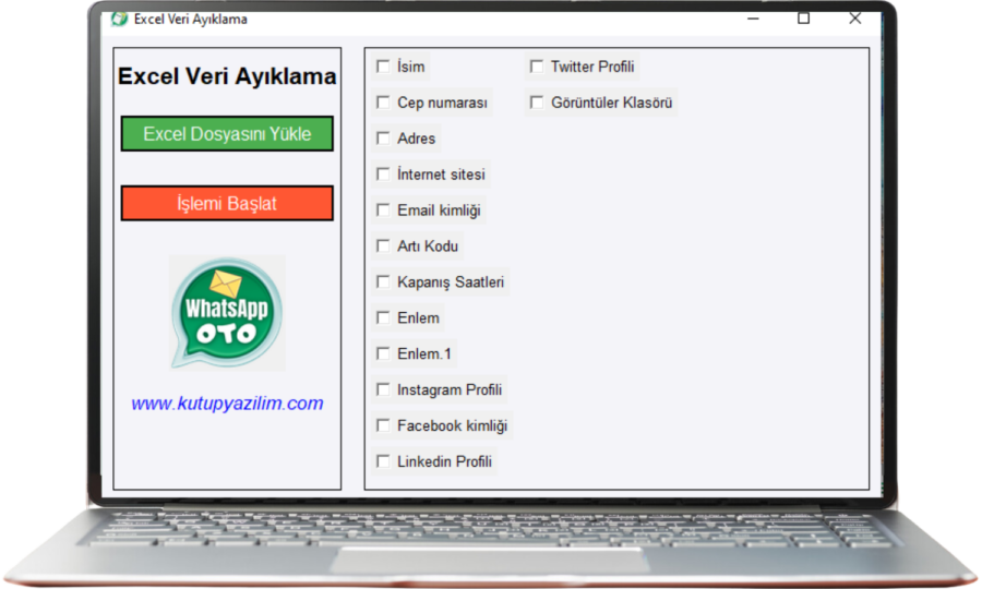 Ücretsiz Excel Veri Ayıklama Programı