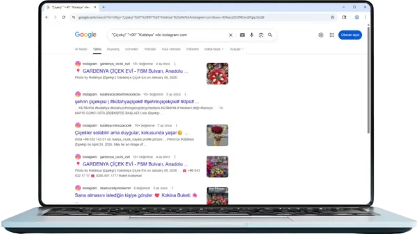 Google Maps ve Sosyal Medya Veri Toplama Programı