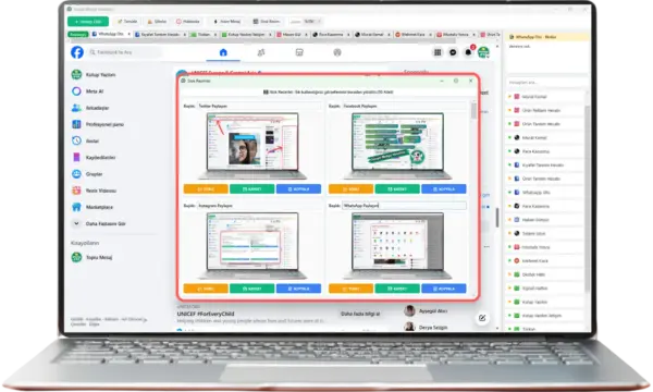 Sosyal Medya Yönetimi Programı Hazır Görseller