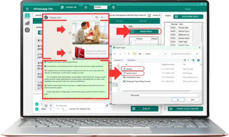 WhatsApp Toplu Mesajda Dosya Gönderimi Nasıl Yapılır? 7 WhatsApp Toplu Mesajda Dosya Gönderimi Nasıl Yapılır