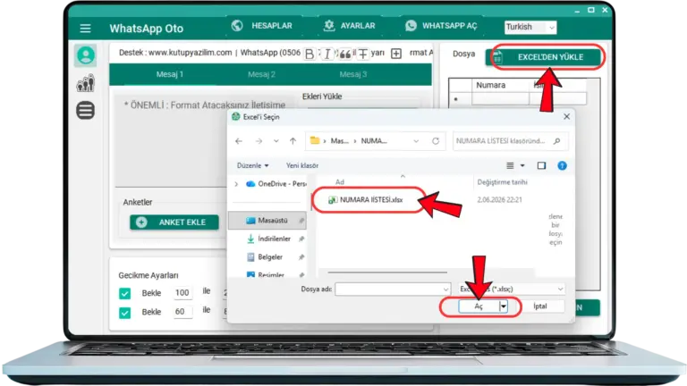 Numara Kaydetmeden WhatsApp Toplu Mesaj Gönderme Nasıl Yapılır? 4 Numara Kaydetmeden WhatsApp Toplu Mesaj Gönderme Nasıl Yapılır