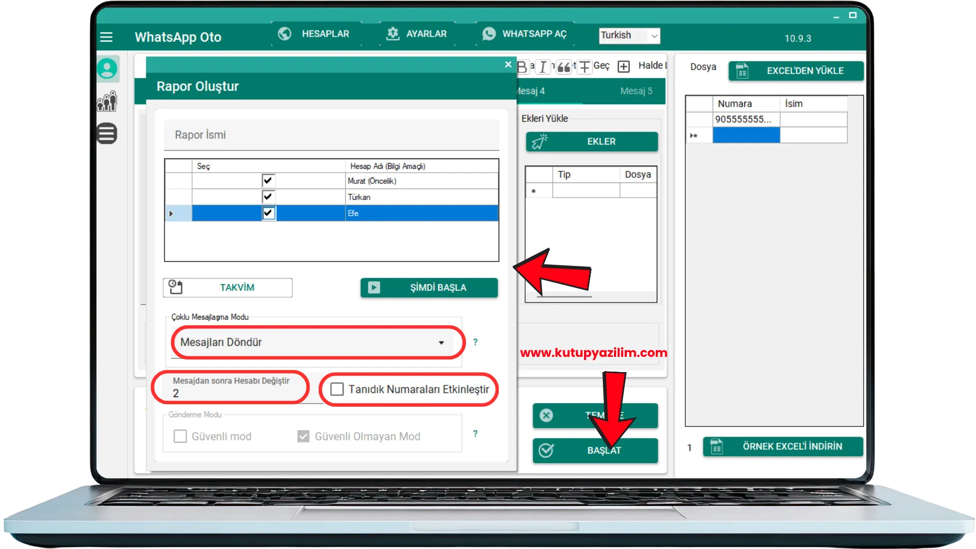 WhatsApp Toplu Mesaj Gönderim Ayarları Nasıl Yapılır2